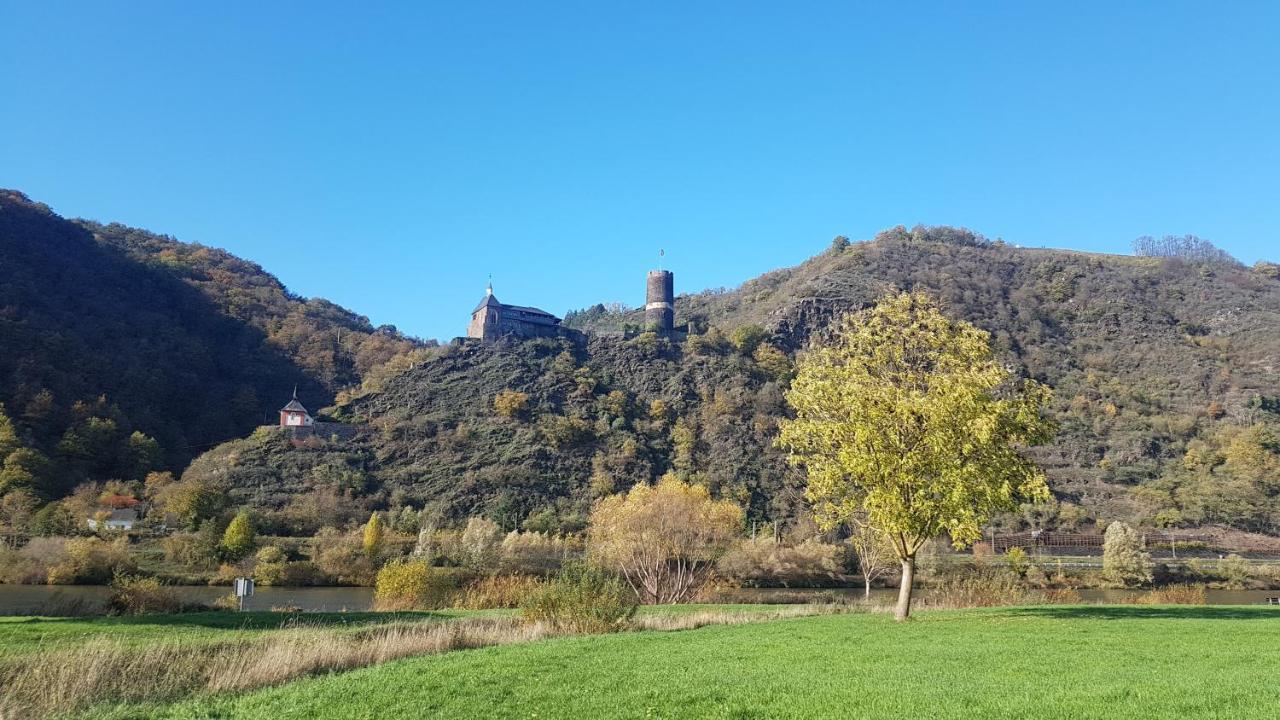 Ferienhaus Leopold Mit Burgblick An Der Mosel Burgen  Zewnętrze zdjęcie