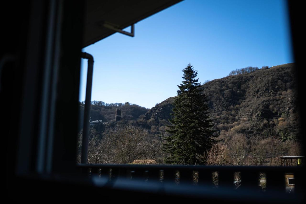 Ferienhaus Leopold Mit Burgblick An Der Mosel Burgen  Zewnętrze zdjęcie
