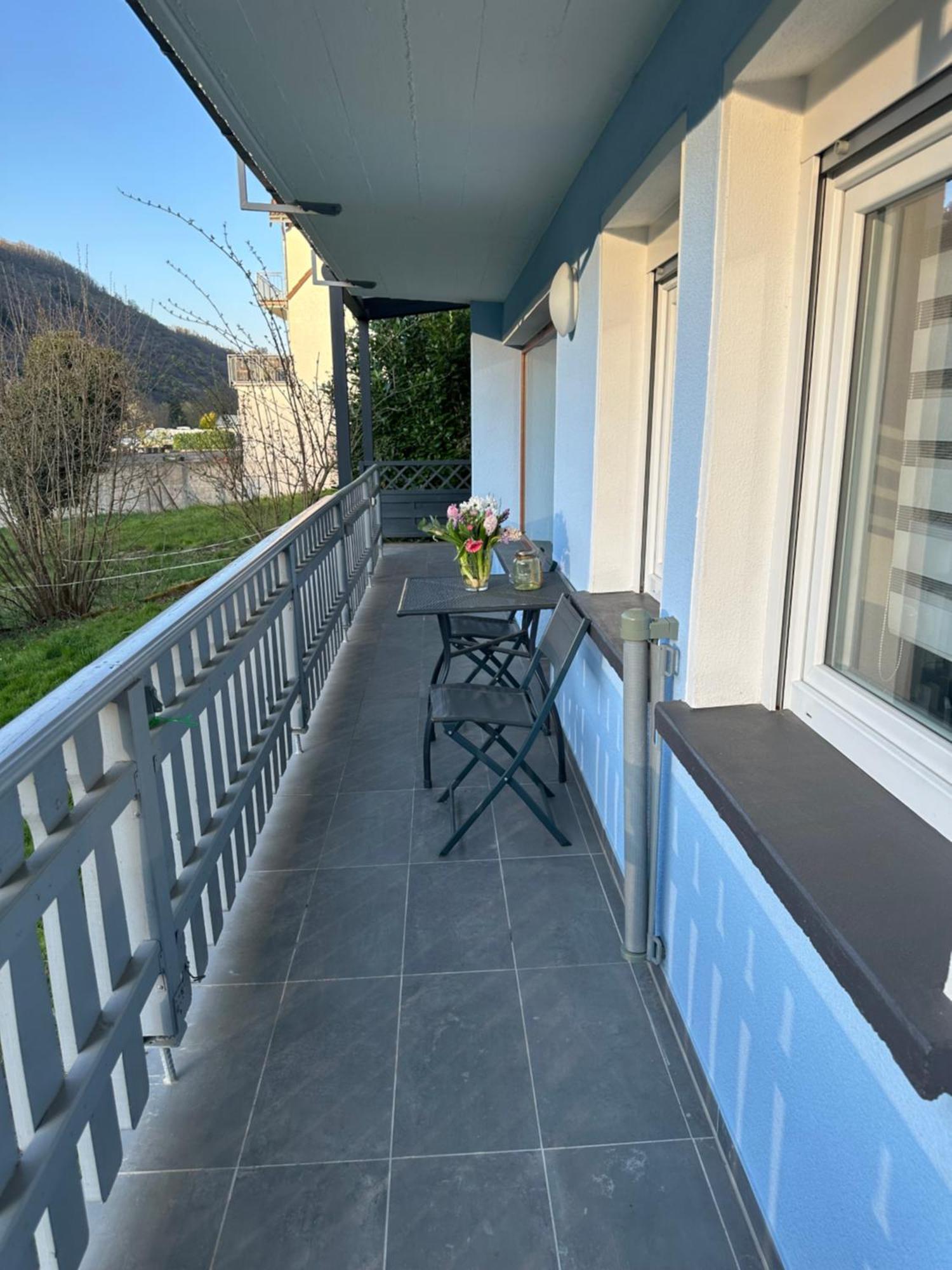 Ferienhaus Leopold Mit Burgblick An Der Mosel Burgen  Zewnętrze zdjęcie