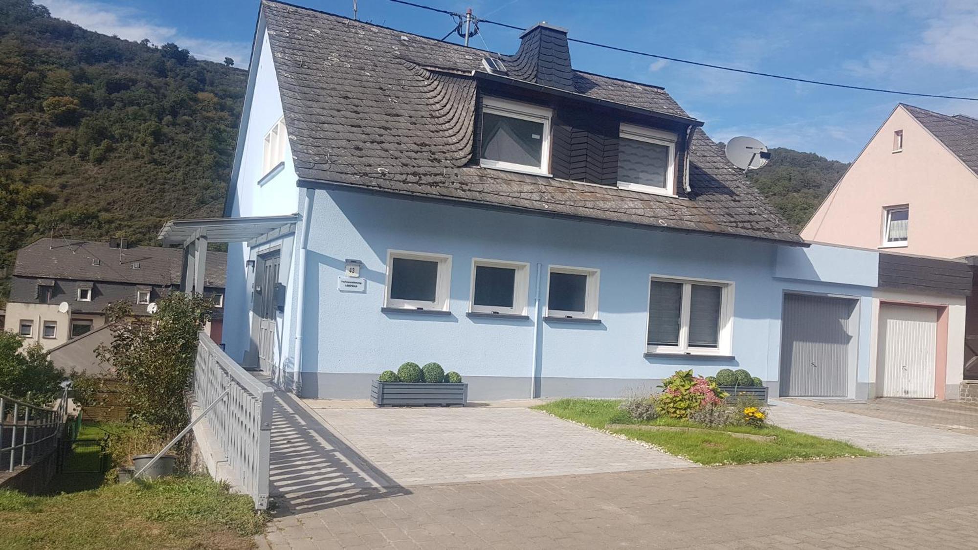 Ferienhaus Leopold Mit Burgblick An Der Mosel Burgen  Zewnętrze zdjęcie